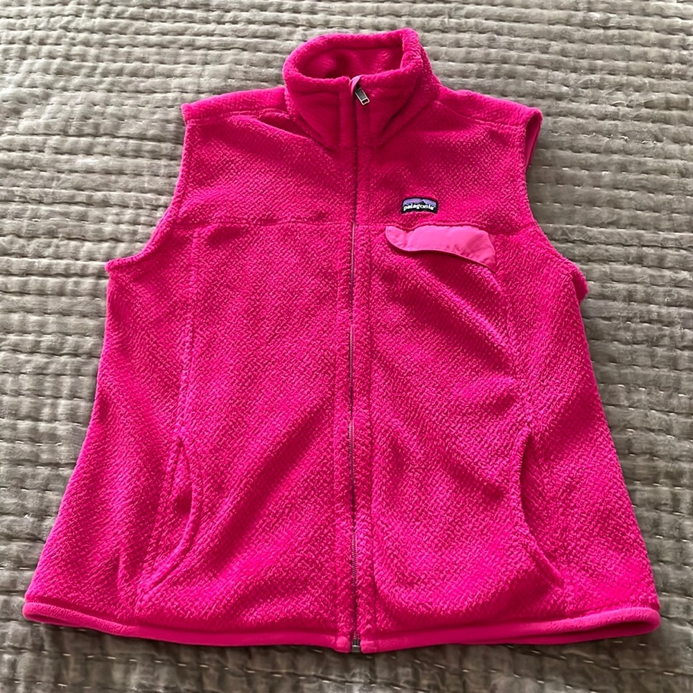 Patagonia Women’s Vest in Hot Pink